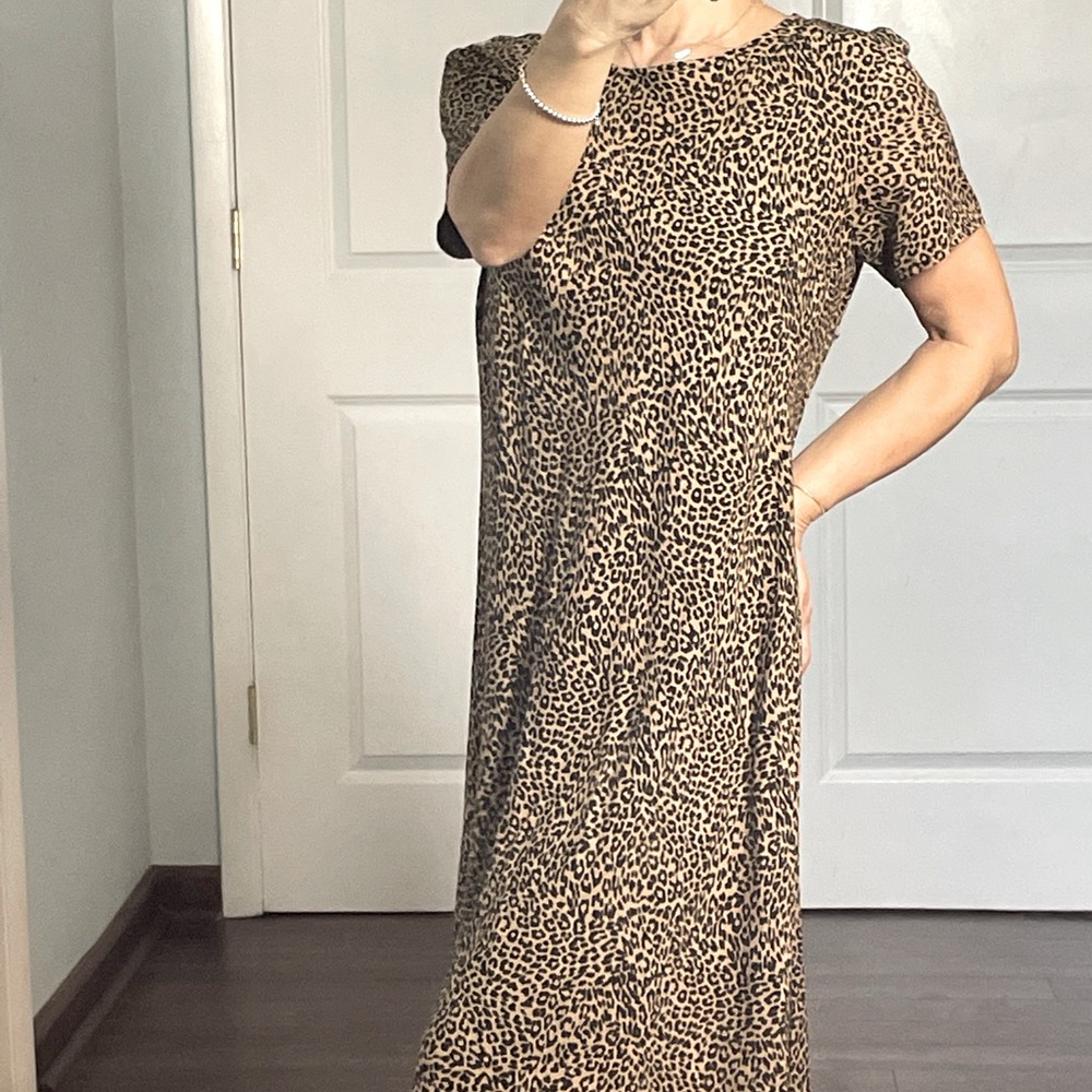 Carol Little Leopard Print Dress size 4 - Picture 6 of 12